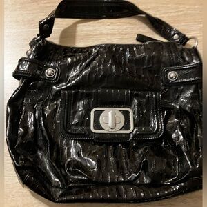 Guess black large purse